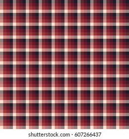 Tartan, plaid seamless pattern. Textured plaid