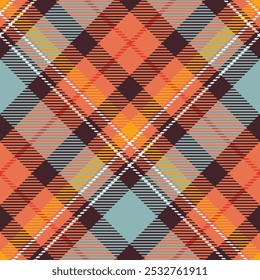 Tartan Xadrez Padrão Sem Costura. Histórico Tradicional Escocês Checkered. Vetor de ilustração de tartan sem costura definido para lenço, cobertor, outro moderno primavera verão outono inverno tecido de férias impressão.