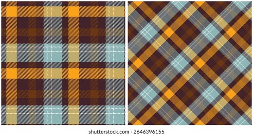 Tartan Xadrez Padrão Sem Costura. Histórico Tradicional Escocês Checkered. Tecido Escocês Tradicional. Camisa Lumberjack Flannel Têxtil. Amostra De Bloco Padrão Incluída.