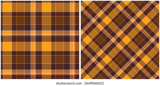 Tartan Xadrez Padrão Sem Costura. Histórico Tradicional Escocês Checkered. Modelo para Ornamento de Design. Textura de malha perfeita. Ilustração de vetor