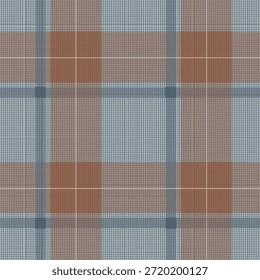 Patrón sin costuras de cuadros de tartán. Diseño de Vector
