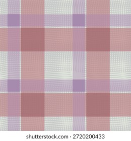 Patrón sin costuras de cuadros de tartán. Diseño de Vector