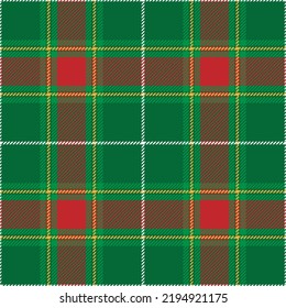 Tartan plaid nahtloses Muster weiß , braune rote Farblinie. Stofftexturhintergrund, schottischer Käfig , Neues Jahr , Weihtagsverzierung, Design Vektorgrafik-Vektorgrafik-Design