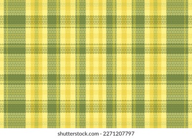 Tartan Plaid With Summer Color Pattern. Vector illustration. 