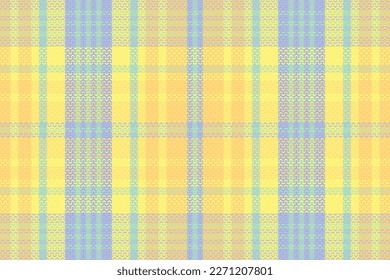 Tartan mit Sommerfarbmuster. Vektorgrafik. 