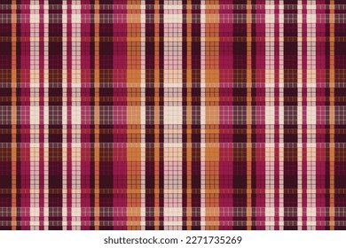 Tartan Plaid With Summer Color Pattern. Vector illustration. 