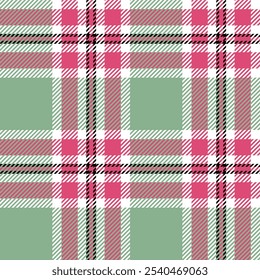 Tartan plaid texture pattern for fabric print, textile, clothing, wallpaper and backgrounds. Seamless vector design.
