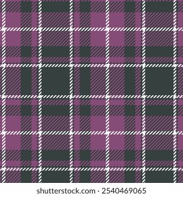 Tartan plaid texture pattern for fabric print, textile, clothing, wallpaper and backgrounds. Seamless vector design.