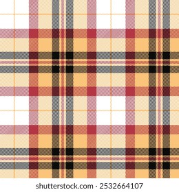 Patrón de textura a cuadros de tartán para textiles, prendas de vestir, estampado de tela, fondo y Fondo de pantalla. Diseño de Vector sin costuras.