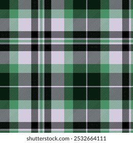 Tartan plaid texture pattern for textile, garments, fabric print, background and wallpaper. Seamless vector design.