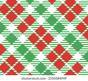 Tartan xadrez vetor textura padrão para cobertores, vestido, camisas