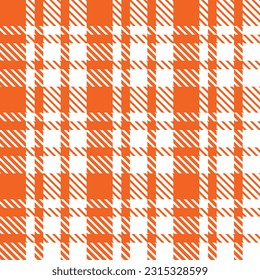 Tartan Plaid Vector Seamless Pattern. Plaid Pattern Seamless. Traditional Scottish Woven Fabric. Lumberjack Shirt Flannel Textile. Pattern Tile Swatch Included.