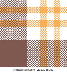 Patrón sin inconvenientes del vector de colocación de tartán. Plato escocés, plantilla para ornamento de diseño. Textura De Tela Sin Precedentes.