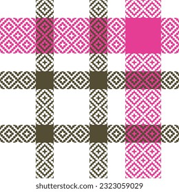 Patrón sin inconvenientes del vector de colocación de tartán. Patrones de Gingham. para la impresión de camisetas, ropa, colchones, mantas, mantas, cama, papel, edredón, tela y otros productos textiles.