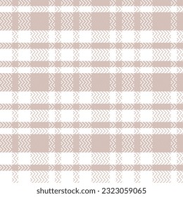 Tartan Plaid Vector Seamless Pattern. Classic Plaid Tartan. Seamless Tartan Illustration Vector Set for Scarf, Blanket, Other Modern Spring Summer Autumn Winter Holiday Fabric Print.
