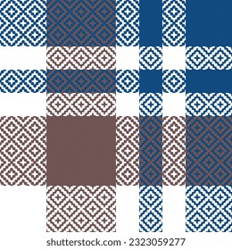 Tartan Plaid Vector Seamless Pattern. Plaid Pattern Seamless. Seamless Tartan Illustration Vector Set for Scarf, Blanket, Other Modern Spring Summer Autumn Winter Holiday Fabric Print.