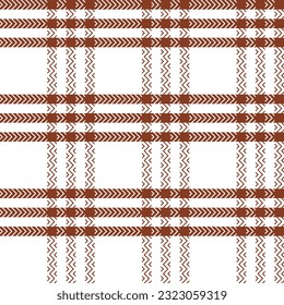 Tartan Plaid Vector Seamless Pattern. Gingham Patterns. Traditional Scottish Woven Fabric. Lumberjack Shirt Flannel Textile. Pattern Tile Swatch Included.