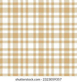 Tartan Plaid Vector Seamless Pattern. Checkerboard Pattern. Flannel Shirt Tartan Patterns. Trendy Tiles for Wallpapers.
