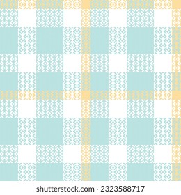 Tartan Plaid Vector Seamless Pattern. Traditional Scottish Checkered Background. Template for Design Ornament. Seamless Fabric Texture.
