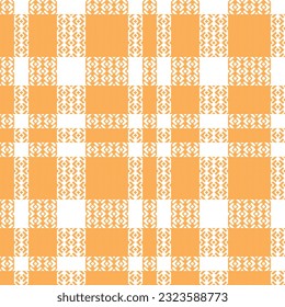 Tartan Plaid Vector Seamless Pattern. Scottish Plaid, Template for Design Ornament. Seamless Fabric Texture.