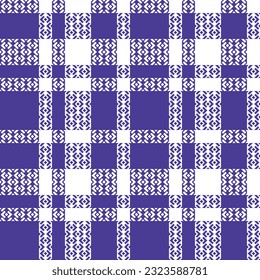 Tartan Plaid Vector Seamless Pattern. Scottish Plaid, for Scarf, Dress, Skirt, Other Modern Spring Autumn Winter Fashion Textile Design.