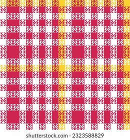 Tartan Plaid Vector Seamless Pattern. Gingham Patterns. for Scarf, Dress, Skirt, Other Modern Spring Autumn Winter Fashion Textile Design.