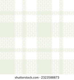 Tartan Plaid Vector Seamless Pattern. Checkerboard Pattern. Seamless Tartan Illustration Vector Set for Scarf, Blanket, Other Modern Spring Summer Autumn Winter Holiday Fabric Print.