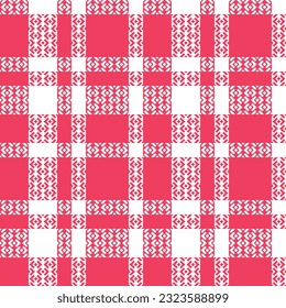 Tartan Plaid Vector Seamless Pattern. Checker Pattern. Flannel Shirt Tartan Patterns. Trendy Tiles for Wallpapers.