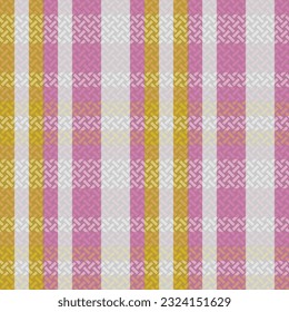 Tartan Plaid Vector Seamless Pattern. Classic Scottish Tartan Design. Seamless Tartan Illustration Vector Set for Scarf, Blanket, Other Modern Spring Summer Autumn Winter Holiday Fabric Print.