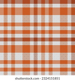 Tartan Plaid Vector Seamless Pattern. Scottish Plaid, Traditional Scottish Woven Fabric. Lumberjack Shirt Flannel Textile. Pattern Tile Swatch Included.
