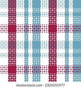 Tartan Plaid Vector Seamless Pattern. Plaid Pattern Seamless. Template for Design Ornament. Seamless Fabric Texture.
