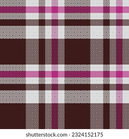 Tartan Plaid Vector Seamless Pattern. Plaid Patterns Seamless. for Scarf, Dress, Skirt, Other Modern Spring Autumn Winter Fashion Textile Design.