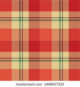 Tartan Plaid Vector Seamless Pattern. Scottish Plaid, Flannel Shirt Tartan Patterns. Trendy Tiles for Wallpapers.