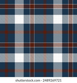 Tartan Plaid Vector Seamless Pattern. Plaid Pattern Seamless. Flannel Shirt Tartan Patterns. Trendy Tiles for Wallpapers.