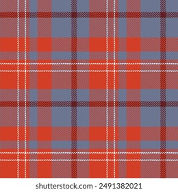 Tartan Plaid Vector Seamless Pattern. Scottish Tartan Seamless Pattern. Template for Design Ornament. Seamless Fabric Texture.