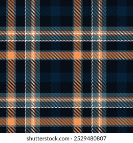 Tartan Plaid Vetor Padrão Sem Costura. Padrão de xadrez de verificação abstrato. para o cachecol, vestido, saia, outro moderno primavera outono inverno moda Design têxtil.