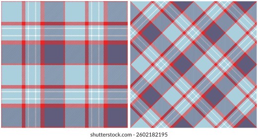 Tartan Plaid Vector Seamless Pattern. Tartan Seamless Pattern. Traditional Scottish Woven Fabric. Lumberjack Shirt Flannel Textile. Pattern Tile Swatch Included.
