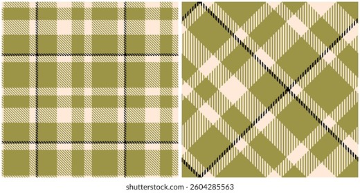 Tartan Plaid Vector Seamless Pattern. Scottish Tartan Seamless Pattern. for Scarf, Dress, Skirt, Other Modern Spring Autumn Winter Fashion Textile Design.
