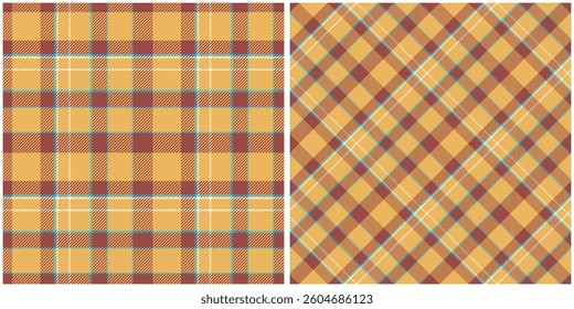 Tartan Plaid Vector Seamless Pattern. Tartan Seamless Pattern. Flannel Shirt Tartan Patterns. Trendy Tiles for Wallpapers.