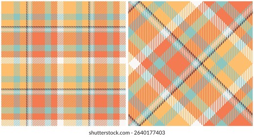 Tartan Plaid Vector Seamless Pattern. Scottish Tartan Seamless Pattern. Template for Design Ornament. Seamless Fabric Texture.
