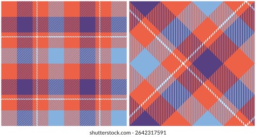 Tartan Plaid Vector Seamless Pattern. Plaid Pattern Seamless. for Scarf, Dress, Skirt, Other Modern Spring Autumn Winter Fashion Textile Design.