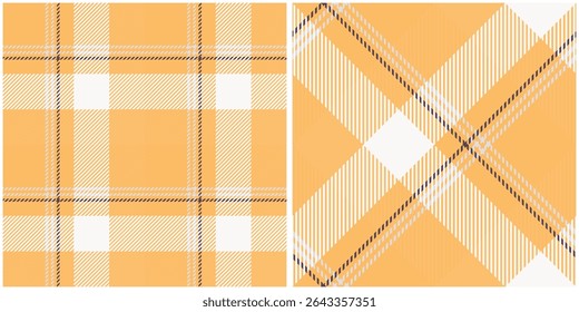 Tartan Plaid Vetor Padrão Sem Costura. Padrão Jogado Sem Costura. Tecido Escocês Tradicional. Camisa Lumberjack Flannel Têxtil. Amostra De Bloco Padrão Incluída.