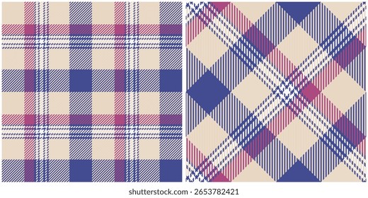 Tartan Plaid Vektor nahtloses Muster. Traditioneller schottischer karierter Hintergrund. Flanell Shirt Tartan Muster. Trendy Fliesen für Bildschirmhintergründe.