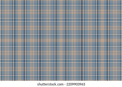 Tartan or plaid vintage color pattern. Vector illustration.