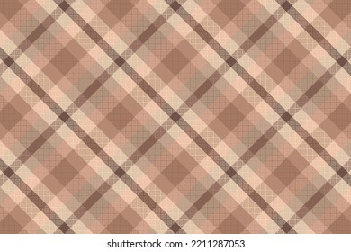 Tartan or plaid vintage color pattern. Vector illustration.