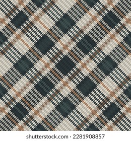 Tartan Plaid With Vintage Color Pattern. Vector illustration. 