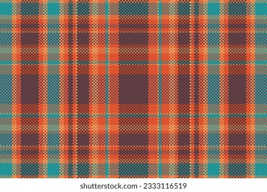 Tartan or plaid vintage color pattern. Vector illustration.