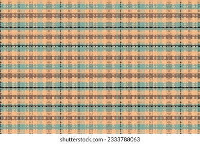 Tartan or plaid vintage color pattern. Vector illustration.