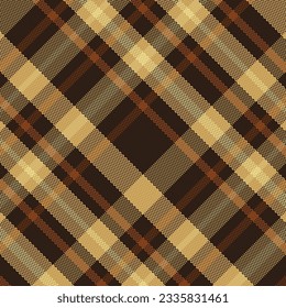 Tartan or plaid vintage color pattern. Vector illustration.