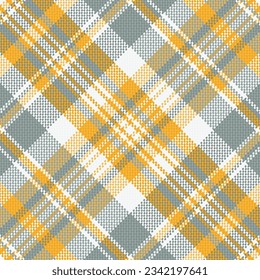  Tartan or plaid vintage color pattern. Vector illustration.